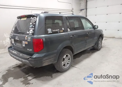 2004 Honda Pilot Ex-L from USA, damaged, VIN 5FNYF18564B006285